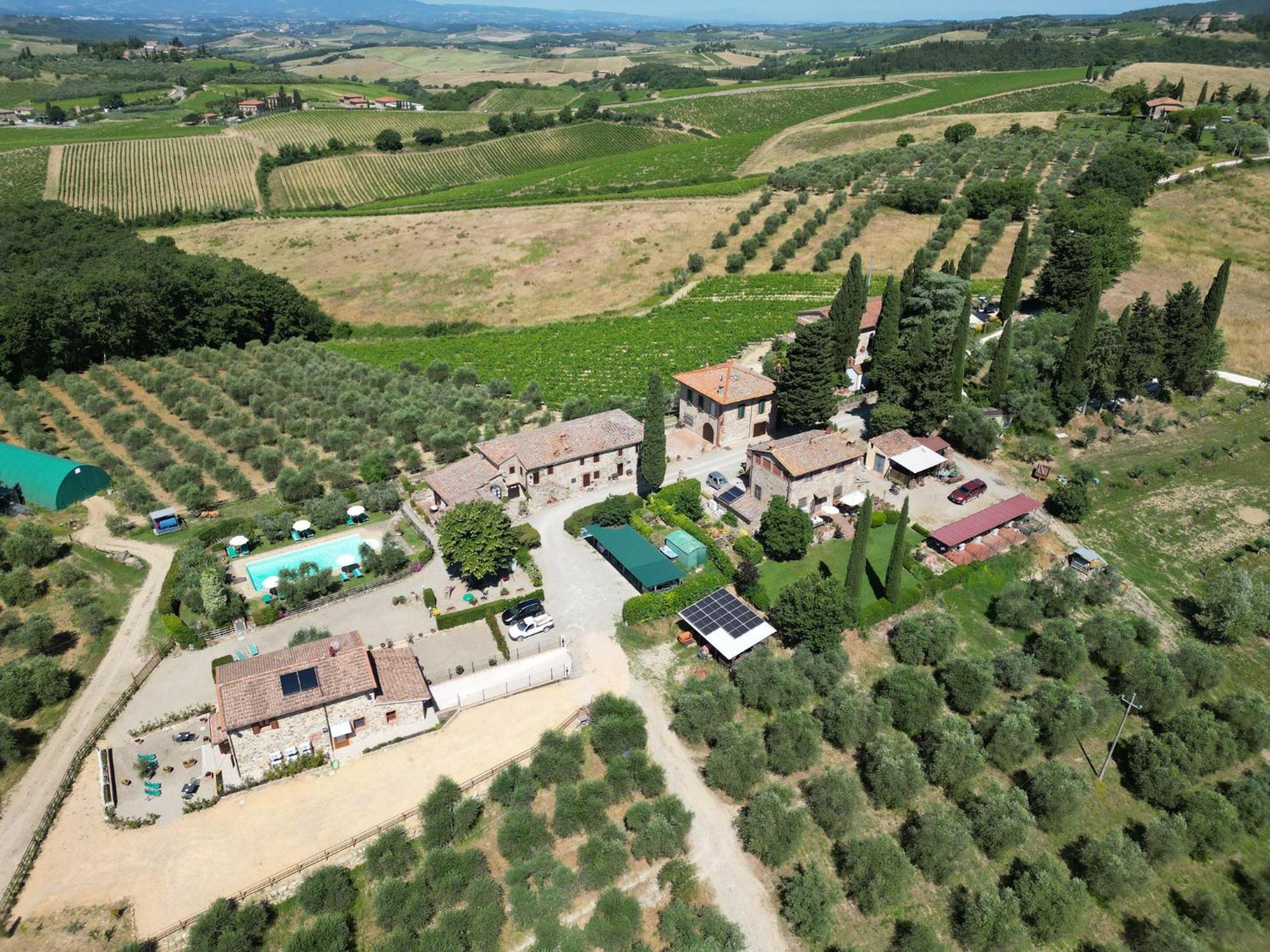 Il Poderino Villa Monteriggioni Eksteriør billede